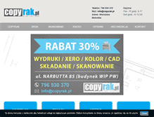 Tablet Screenshot of copyrak.pl